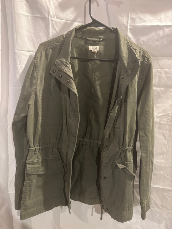 a.n.a Jackets & Blazers - ana Olive Green Utility Jacket